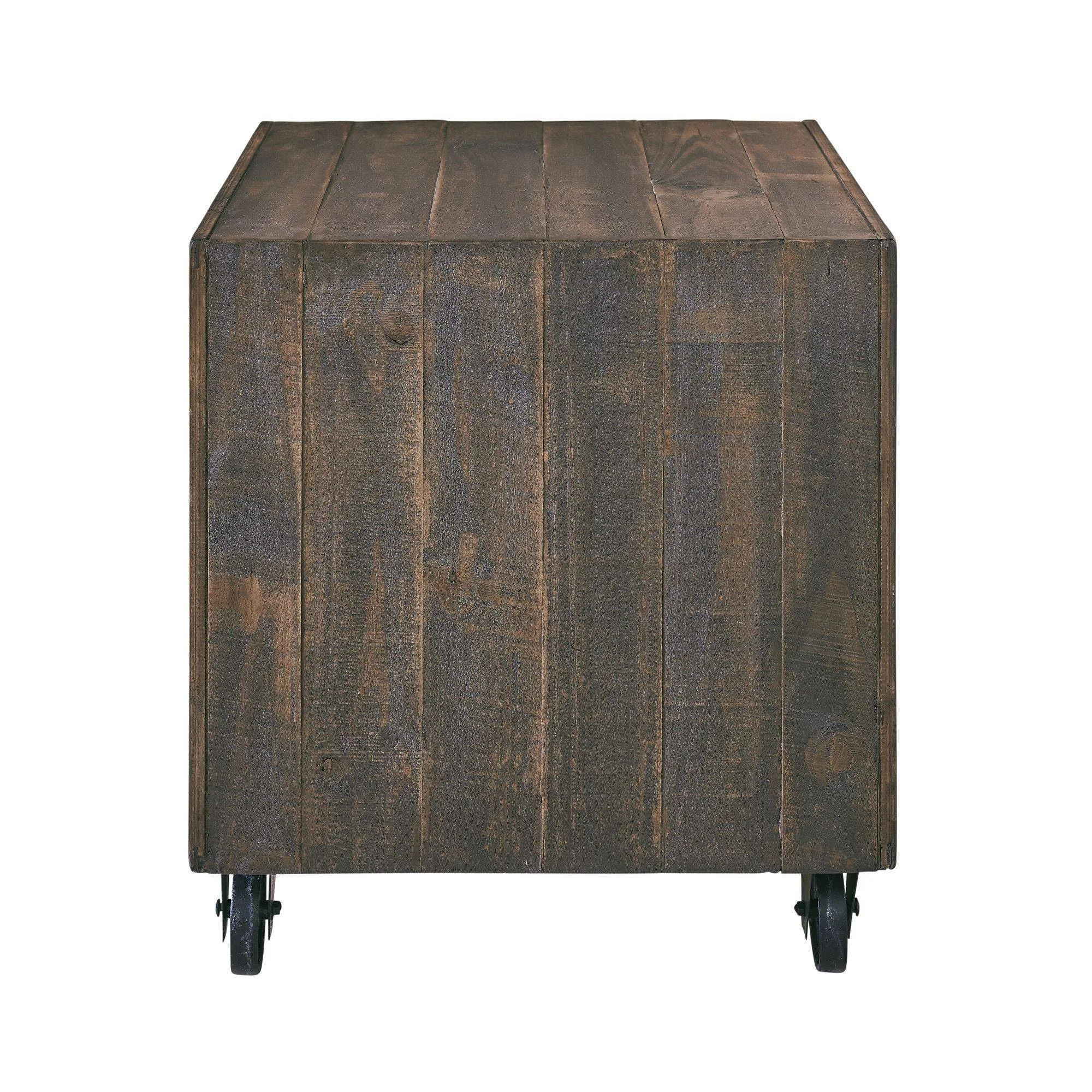Picket House Furnishings - Jordan End Table in Latte - MAMO22ET