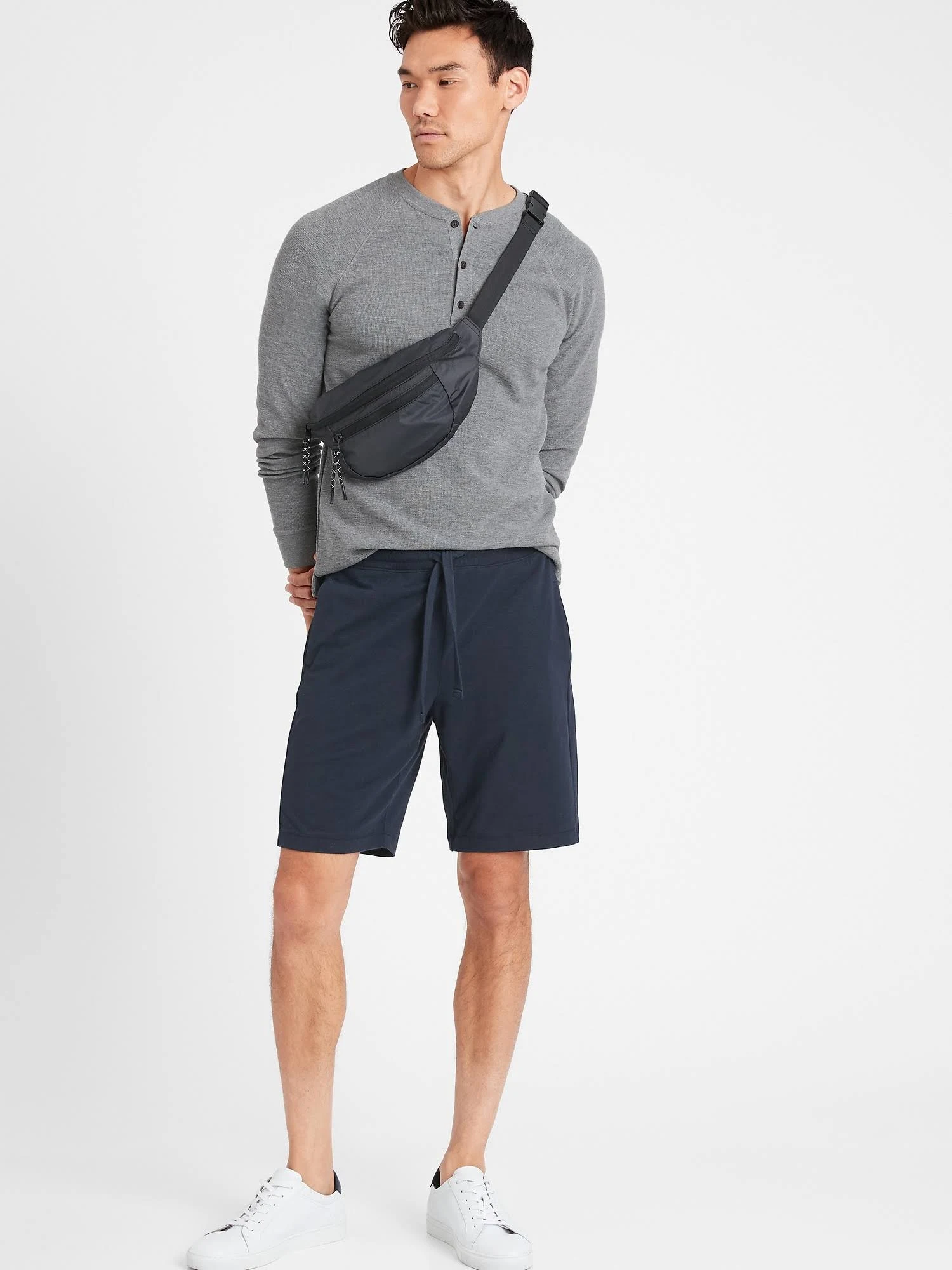 Banana Republic Men's Cozy Lounge Short Navy Size M