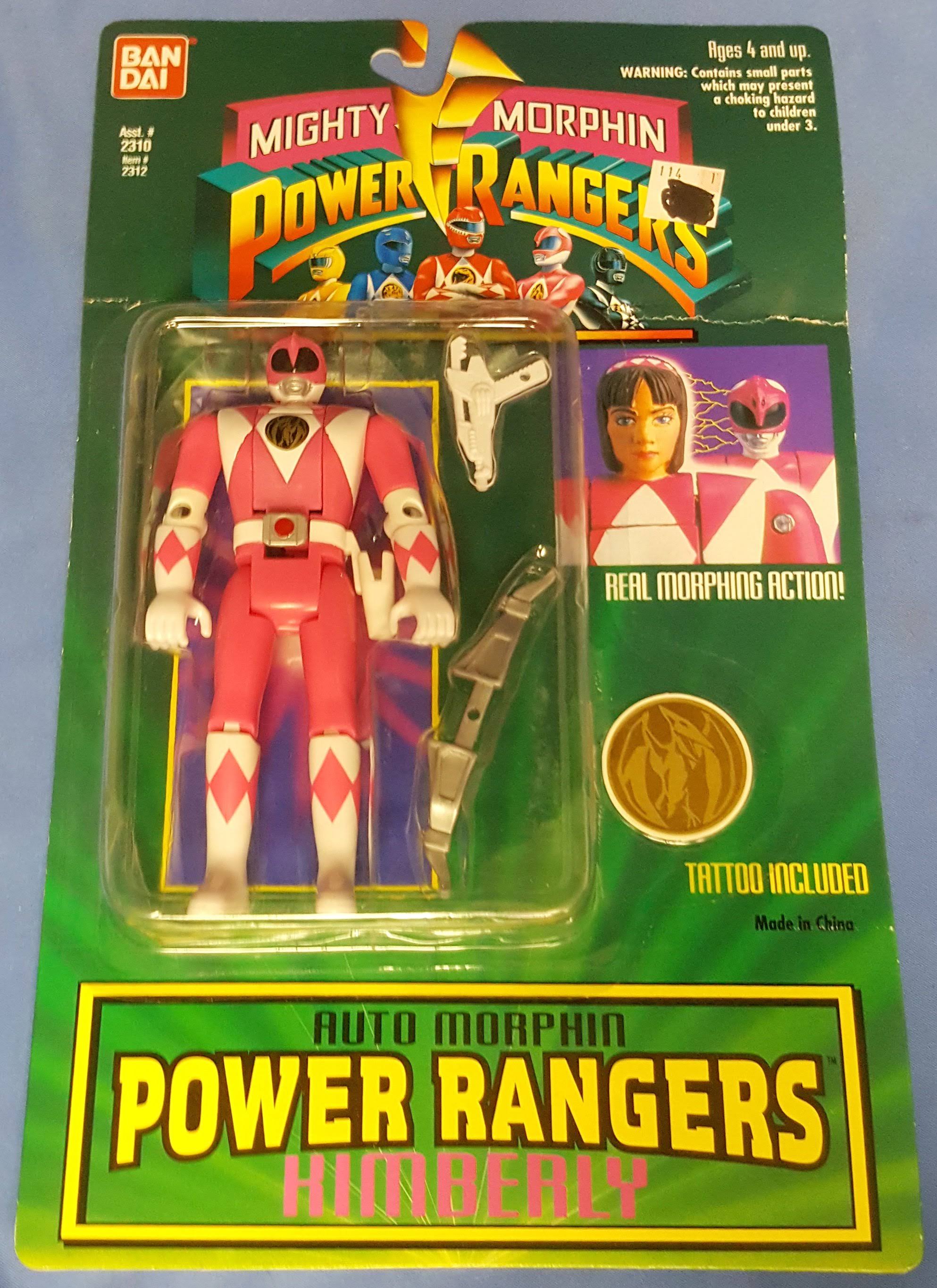 8 Pink Ranger Action Figure - Mighty Morphin Power Rangers