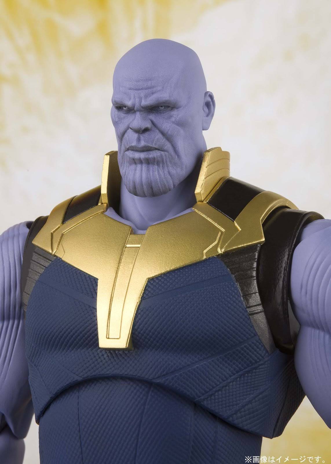 S.H. Figuarts Thanos Action Figure Avengers Infinity War Bandai Tamashii Nation