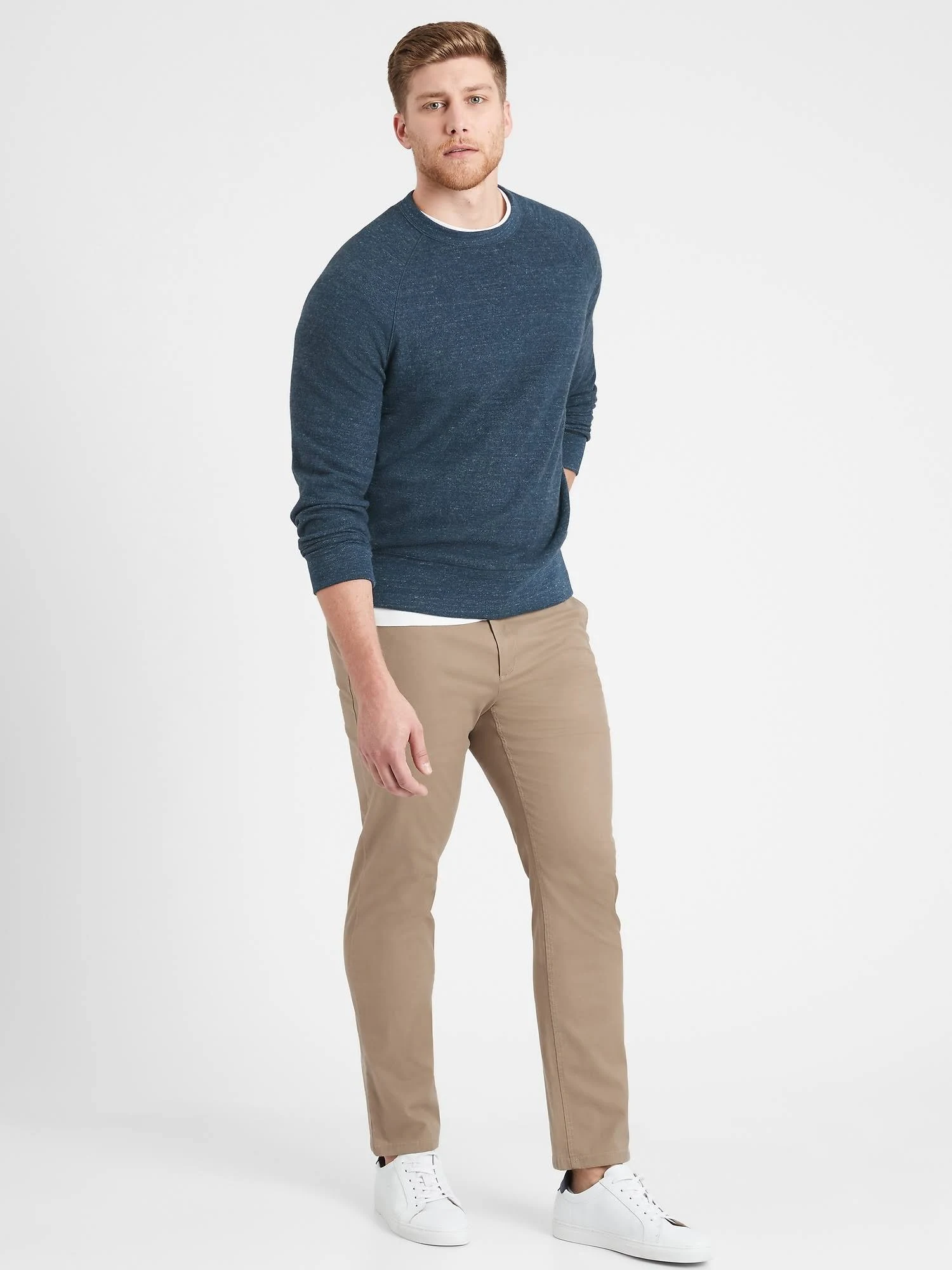 Banana Republic Men's Fulton Skinny Stretch Chino Pant Acorn Size 44W 34L