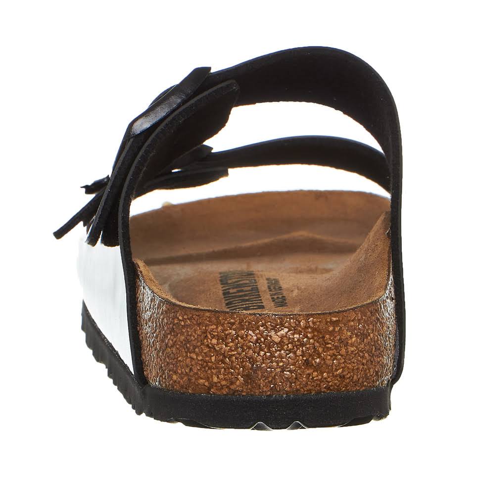 Birkenstock Slippers Arizona Patent, 1005292 - Black - 11.5