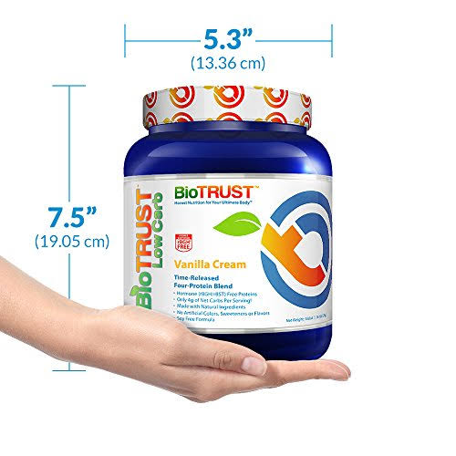 BioTRUST Low Carb - Premium Low Carb Protein Powder Blend - Peach Mango