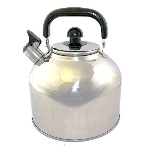 Ballington Big 6.3-liter 7-Quart Stainless Steel Whistling Tea Kettle Pot with Infuser