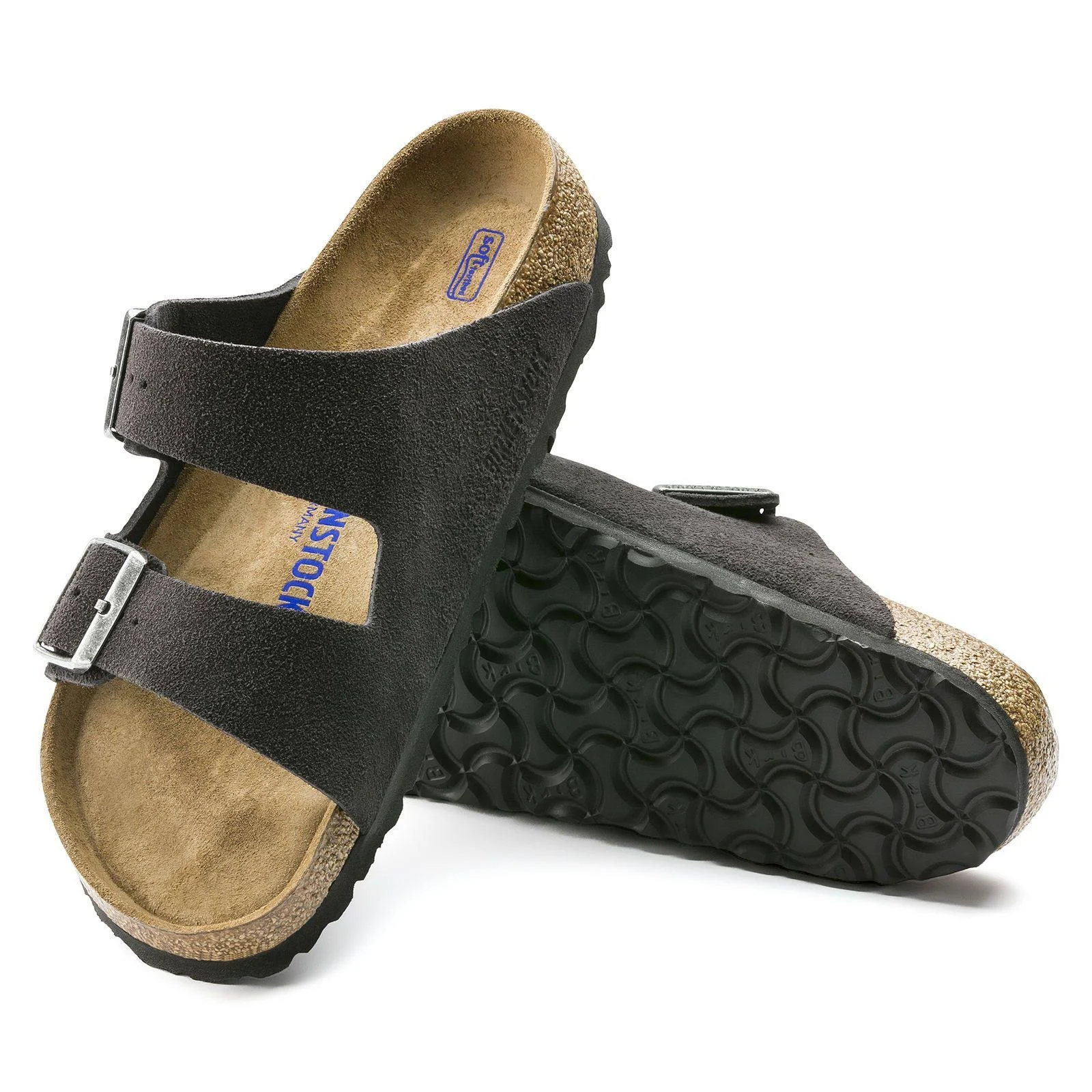 Birkenstock Arizona Soft Footbed - Suede Mink / 46 / Regular