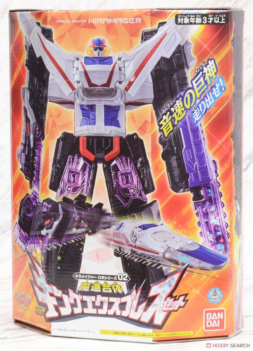 Bandai Mashin Sentai Kiramager DX King Express Set Megazord Kirameiger Japan