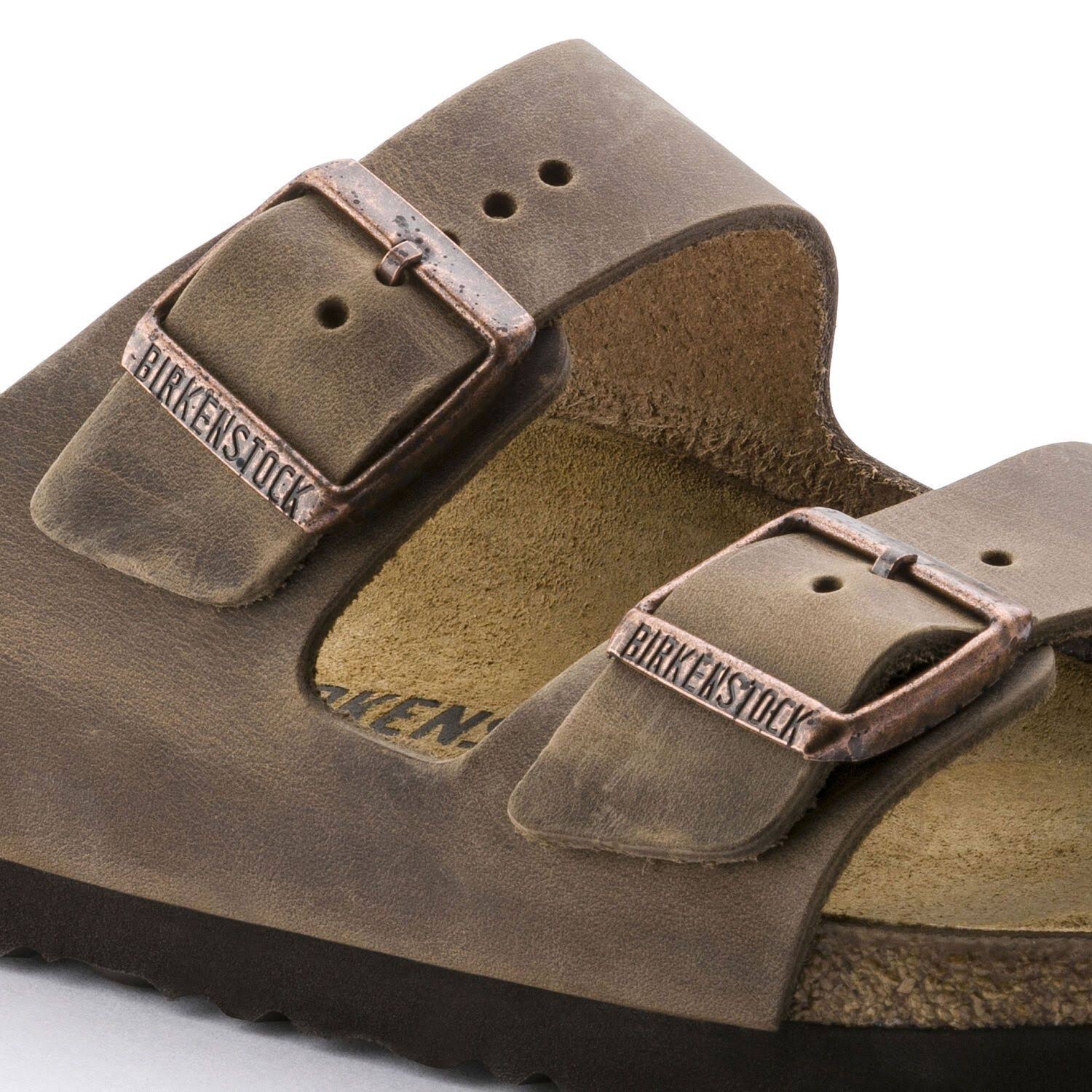 Birkenstock Arizona Oiled Leather Tobacco Sandal