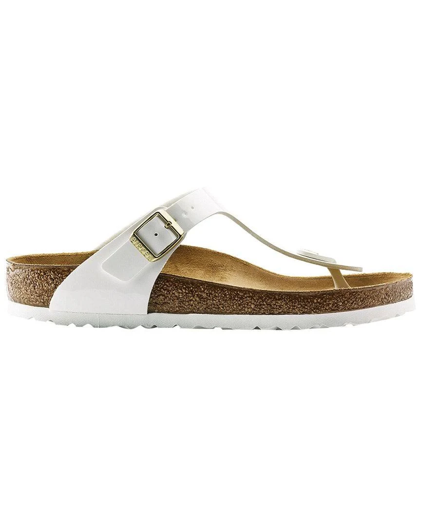 Birkenstock Gizeh Birko-Flor Sandal, 42 / White