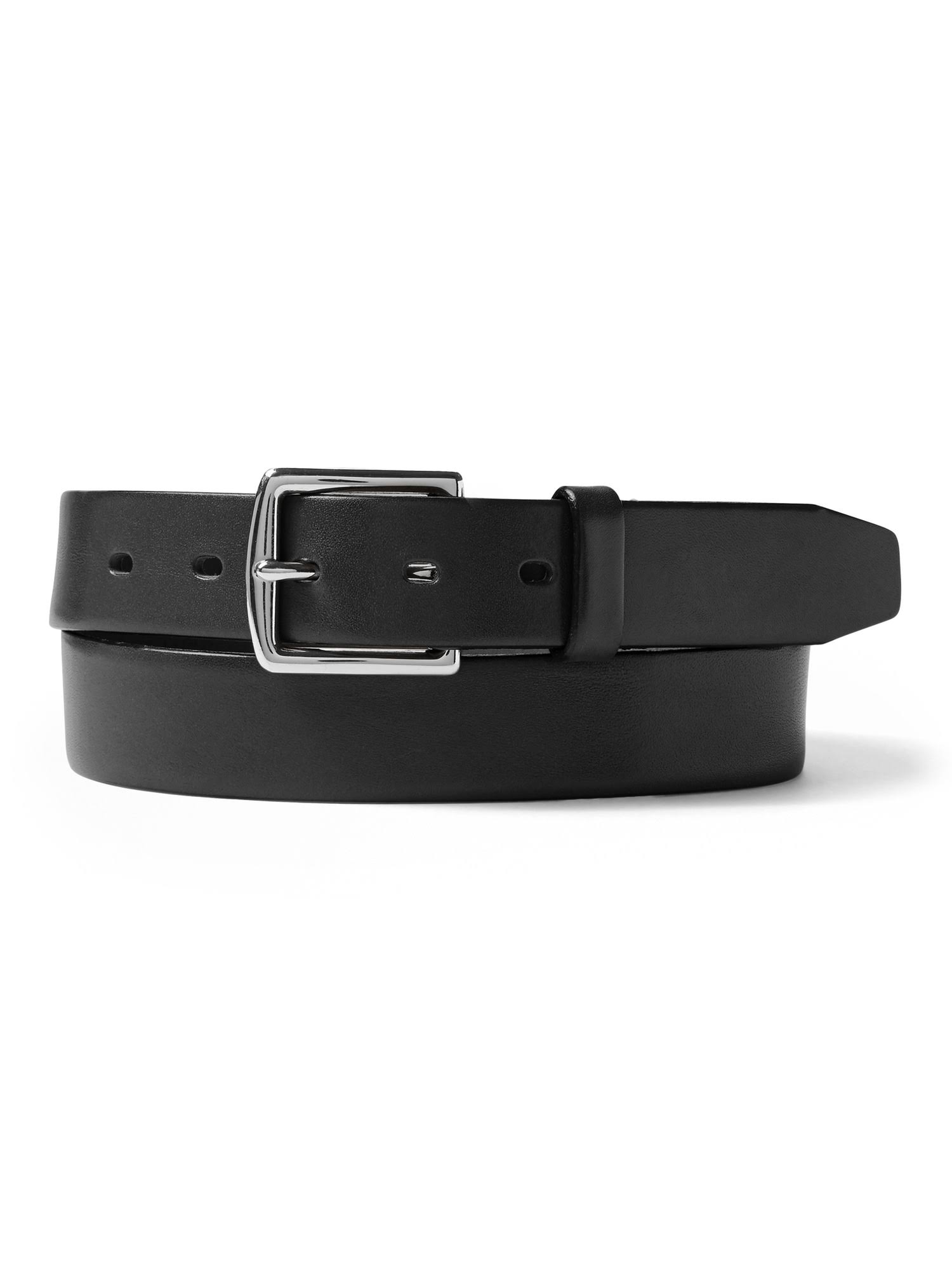 Banana Republic Men's Italian Leather Belt Black Size 40