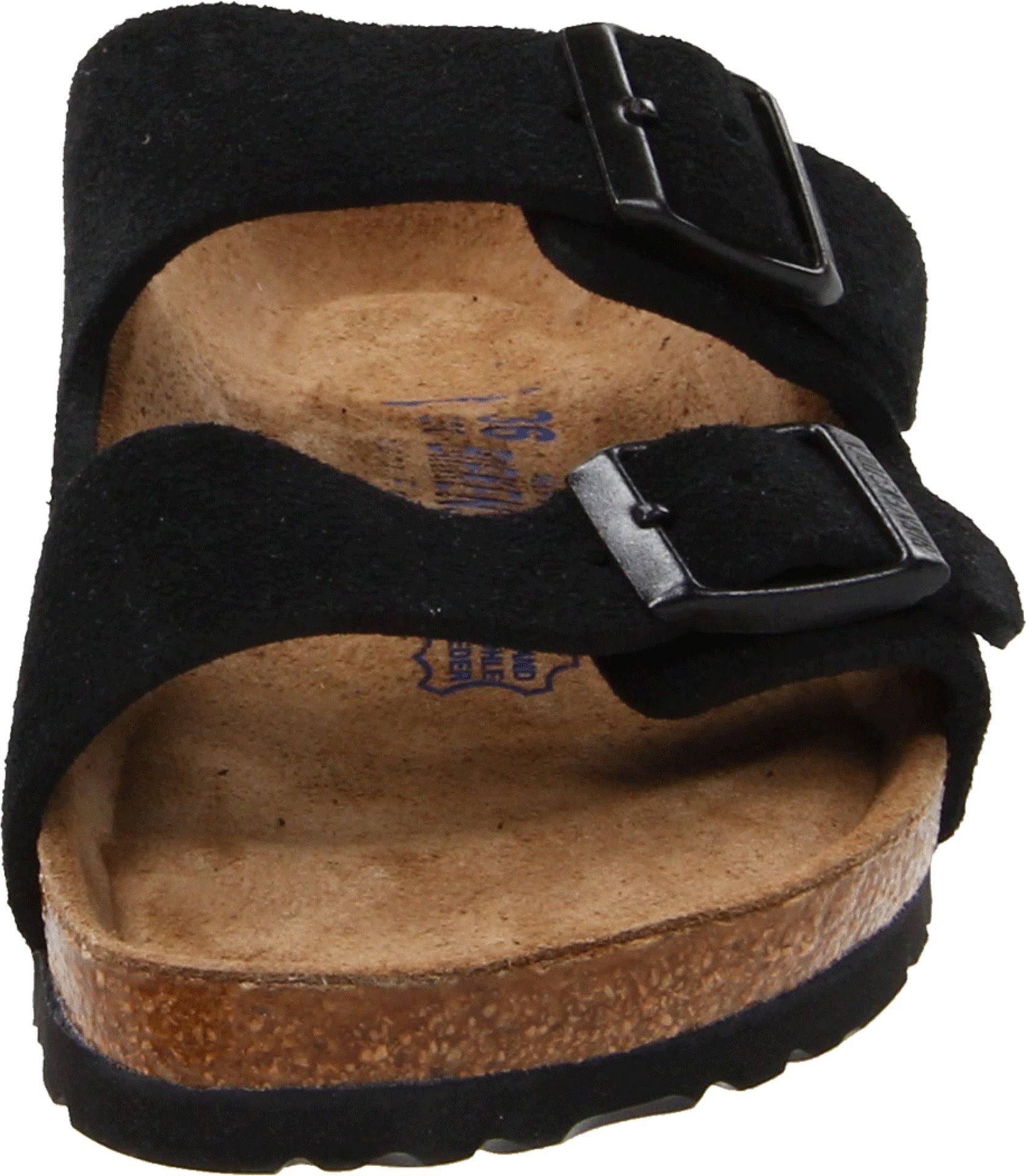 Birkenstock Arizona Soft Footbed (Black Suede)