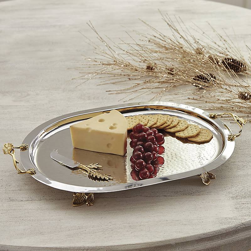 Alina Leaf Serving Tray - Ballard Designs