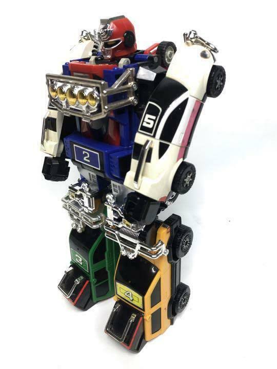 Bandai Gekisou Sentai Carranger Combined DX RV Robo Power Rangers Japan used