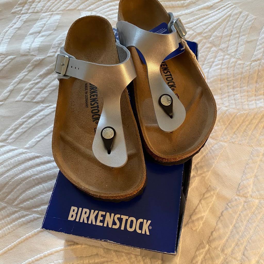 Birkenstock Gizeh Birko-Flor Sandals Black