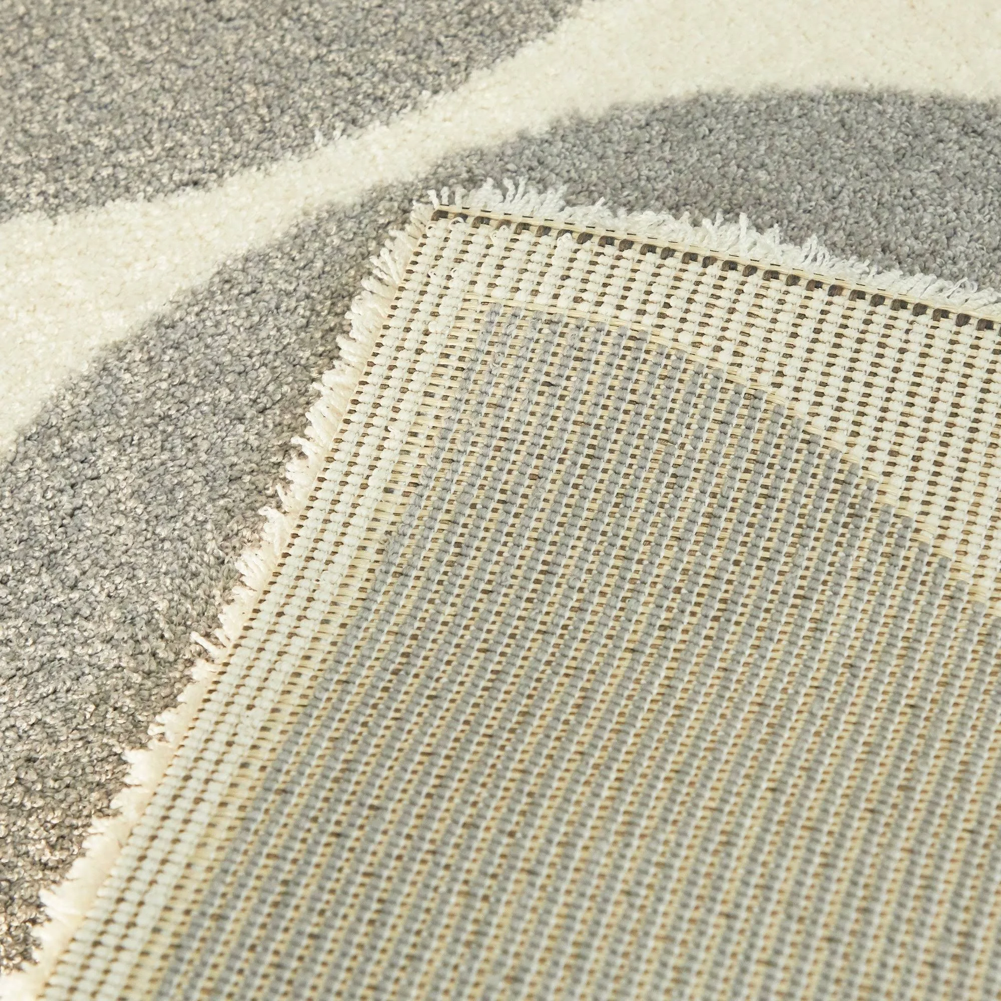 Balta Bartholdi White 8 ft. x 10 ft. Modern Geometric Area Rug