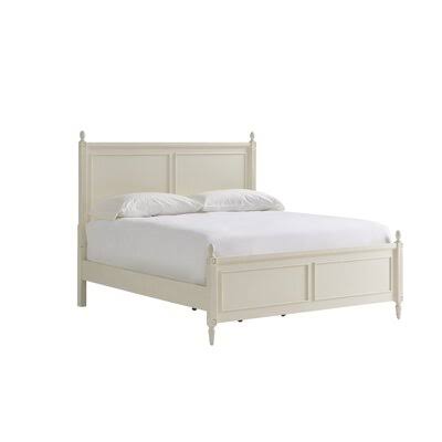 Aberforth Solid Wood Low Profile Standard Bed Birch Lane Color: Antique White, Size: Queen