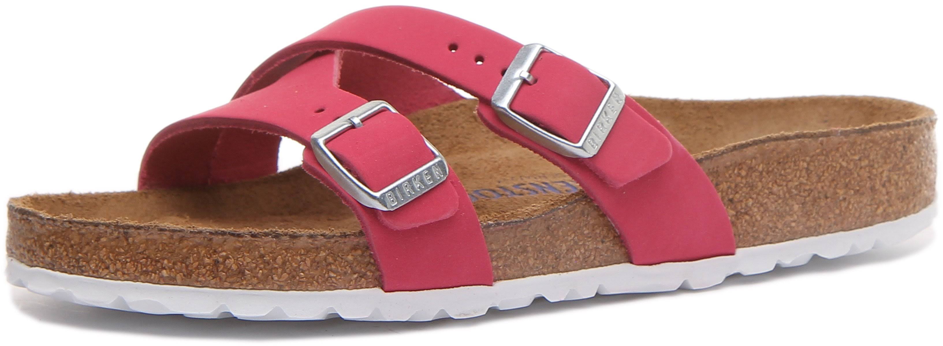 Birkenstock Yao Balance in Fuchsia for Women | Regular Fit