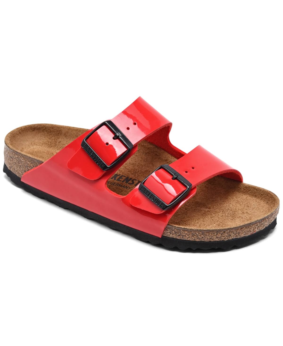 Birkenstock Women's Arizona Cherry Patent Birko-Flor