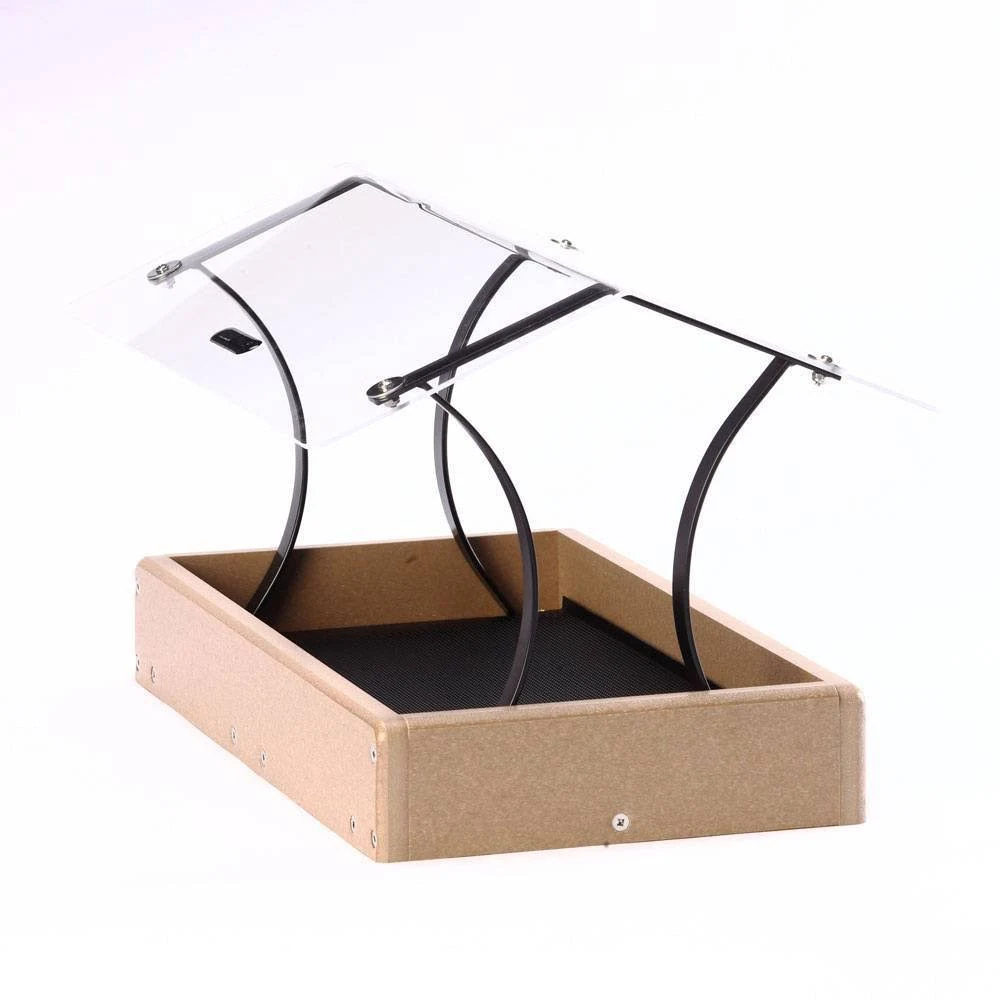 Birds Choice Recycled Fly Thru Bird Feeder
