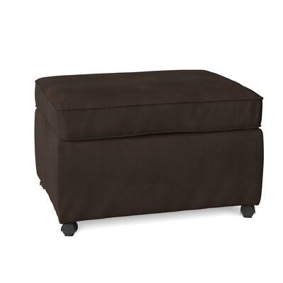 Manning 28x22 Rectangle Standard Ottoman Body Fabric: Tina Dark Brown