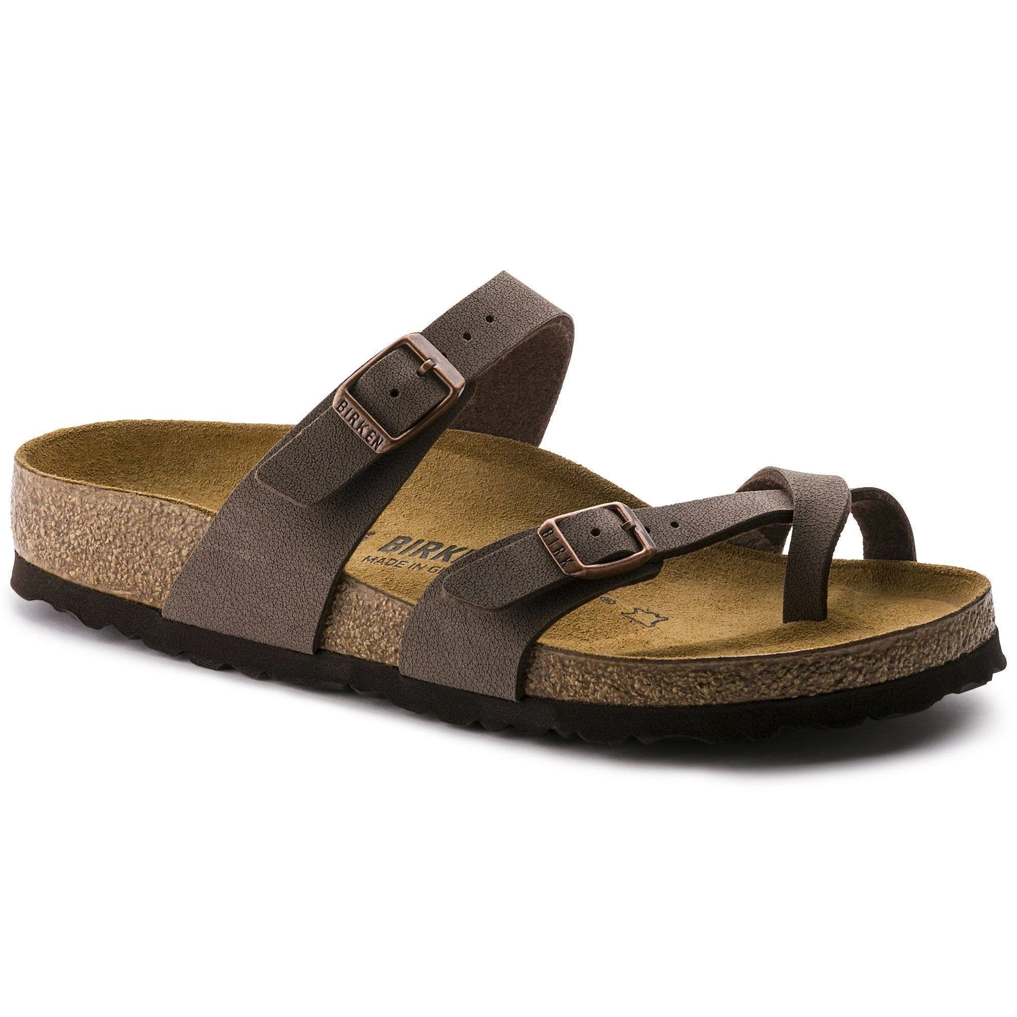 Birkenstock Women's Mayari Birkibuc Sandals - Brown - 39 EU / 8-8.5 M US