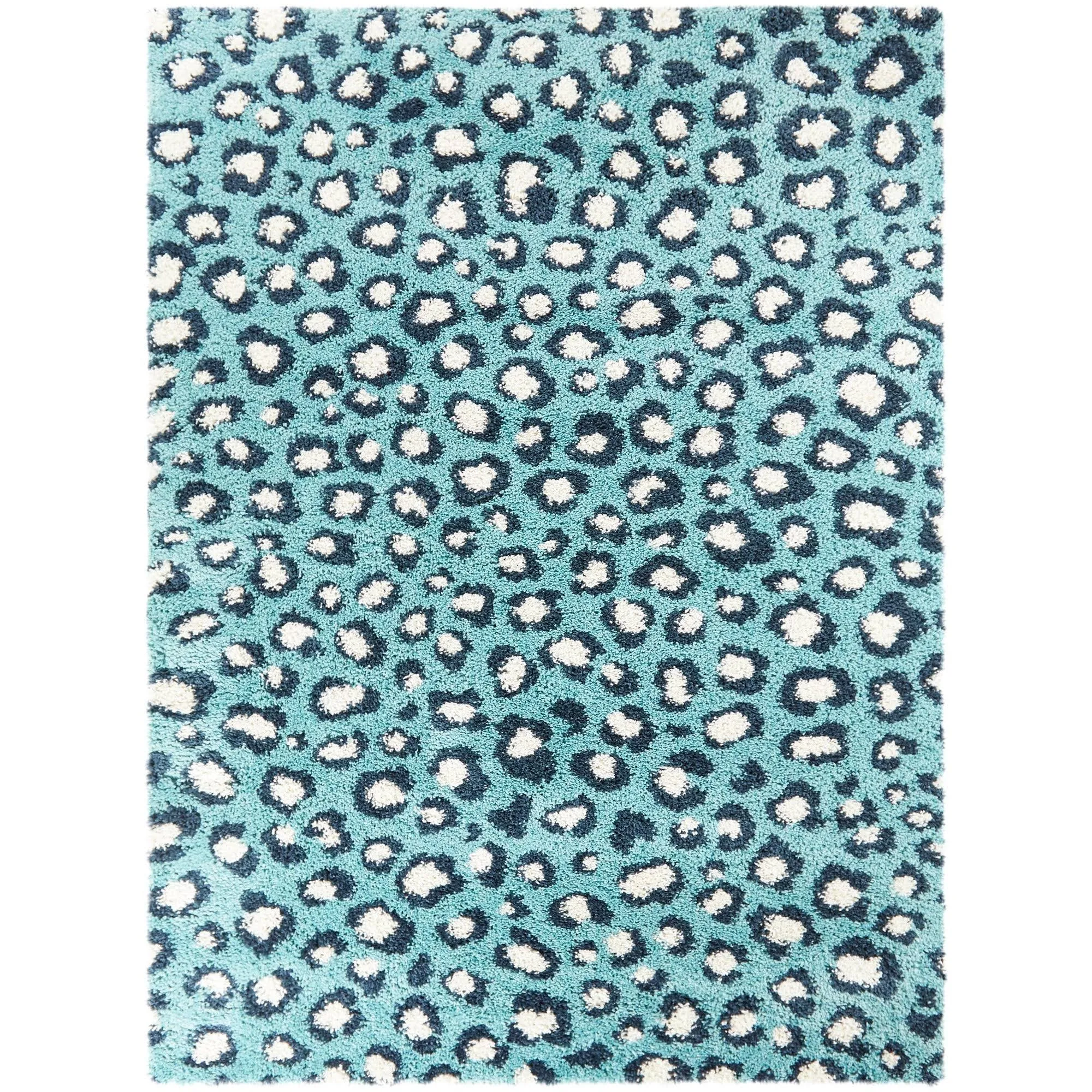 Balta Alma Leopard Print Pink 5 ft. x 7 ft. Area Rug