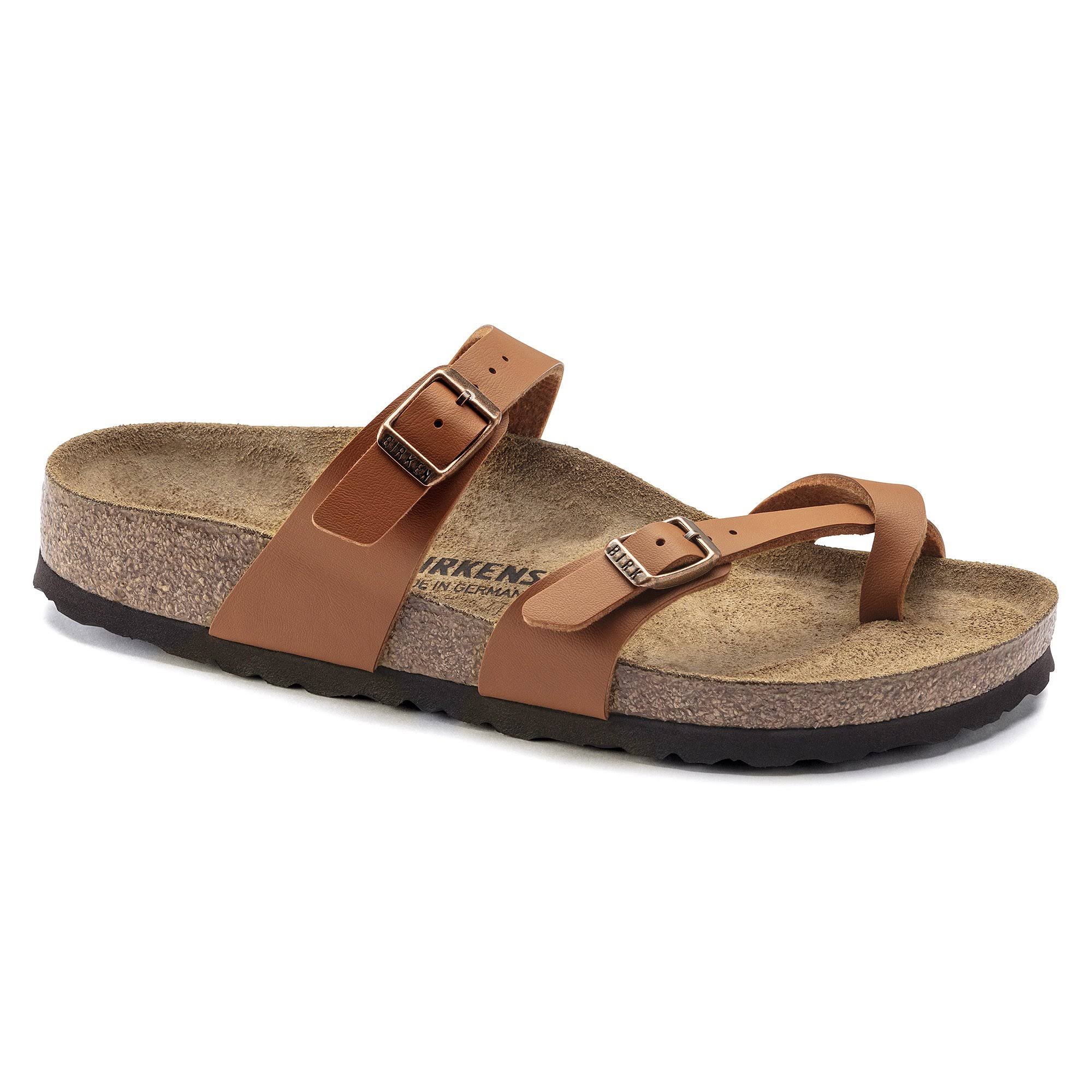 Birkenstock Women's Mayari Sandal - 39 - Ginger Brown / Birko-Flor