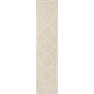 Blankenship Geometric Handmade Wool Beige Area Rug Charlton Home Rug Size: Runner 2&3x22 x 10&