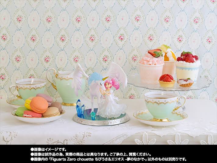 Sailor Moon Chibi-Usa and Helios Figuarts Zero Chouette Statue