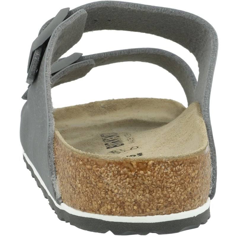 Birkenstock Arizona Birko Flor Regular Sandals - Desert Soil Gray