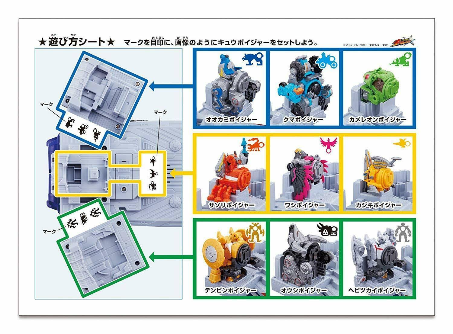 Bandai Uchu Sentai Kyuranger Kyutama Gattai 13 DX Orion Butler