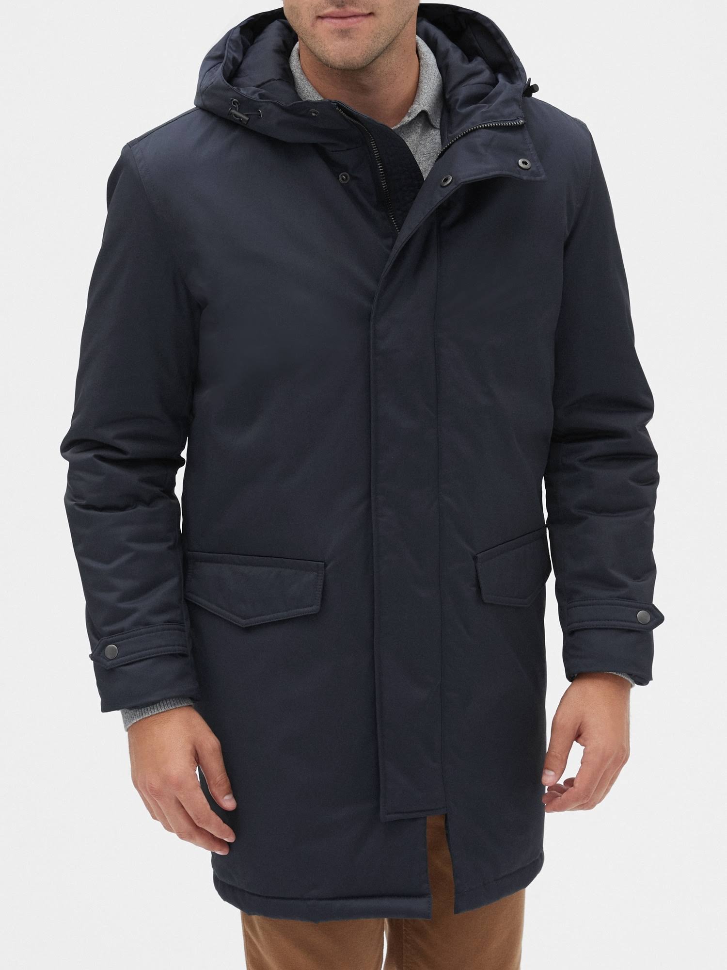 Banana Republic Factory Men's Stadium Jacket Indigo Spire Regular Size S