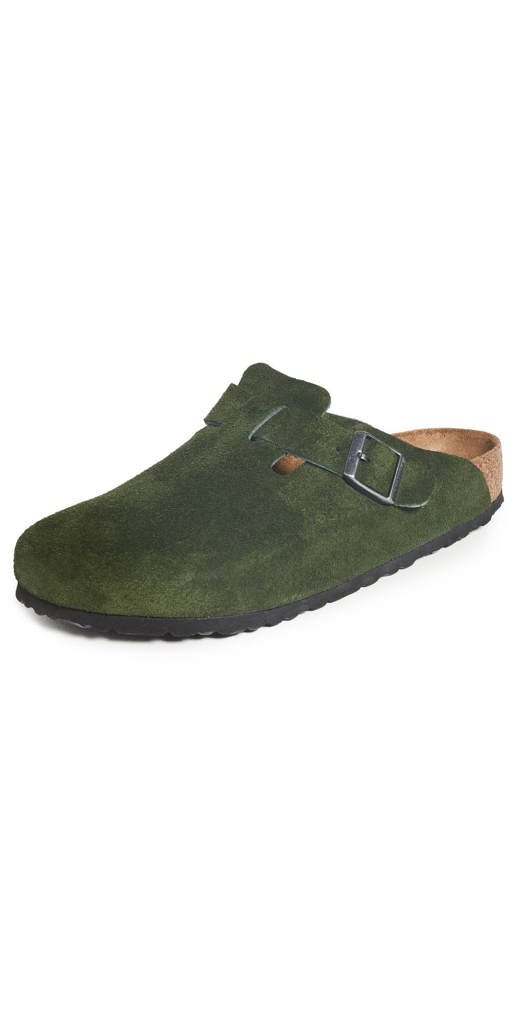 Birkenstock Boston Soft Footbed Clog, Mountain View Suede