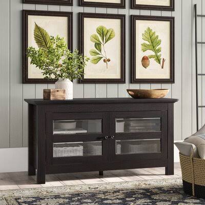 Harriet Bee Flavio TV Stand for TVs Up to 48x22 Color: Black