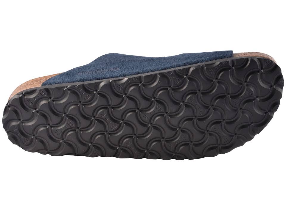 Birkenstock Arizona Soft Footbed, Navy Suede Size: 36 N