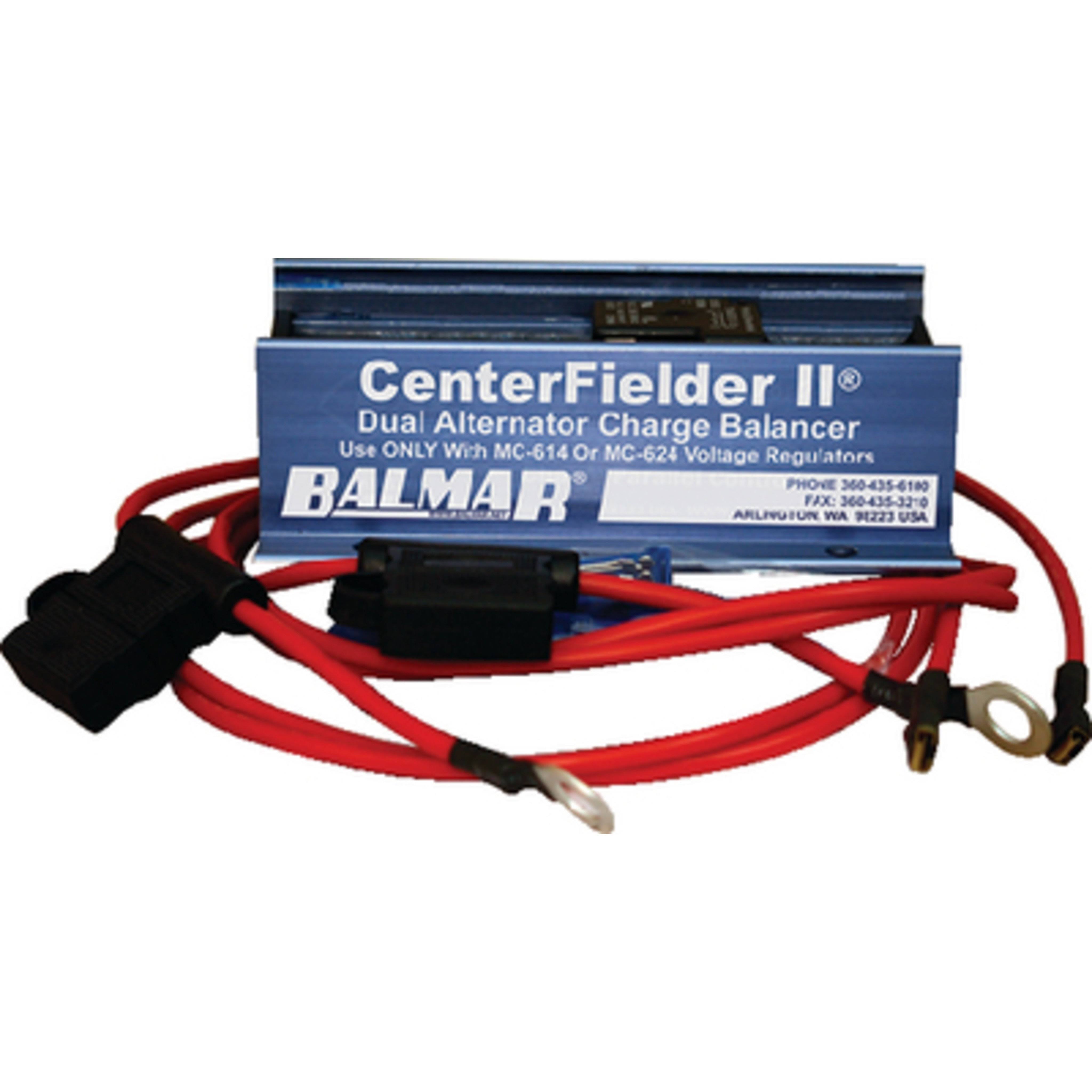 Balmar Centerfielder II 12/24V w/ Wires - 2 Engines 1 Bank