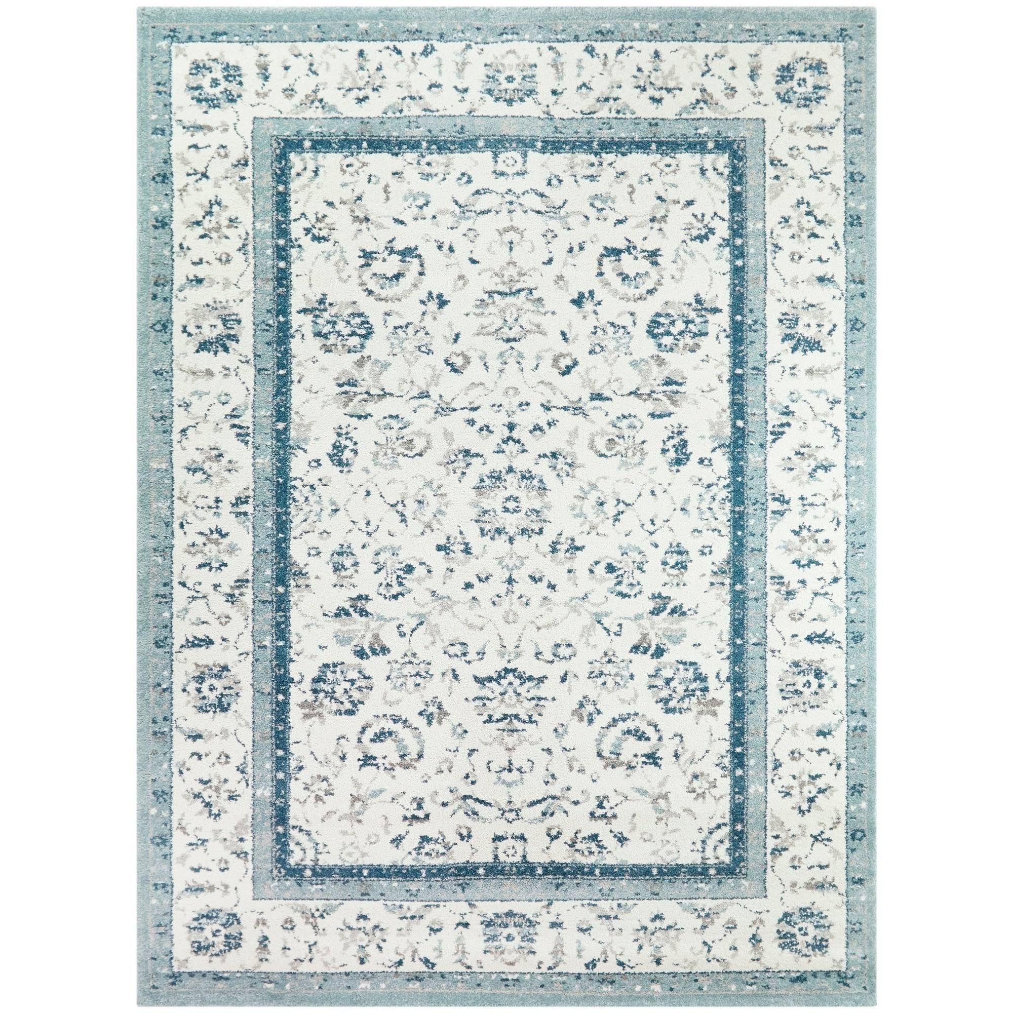 BALTA Rugs Fuller French Country Area Rug, White, 7&10x22 x 10&