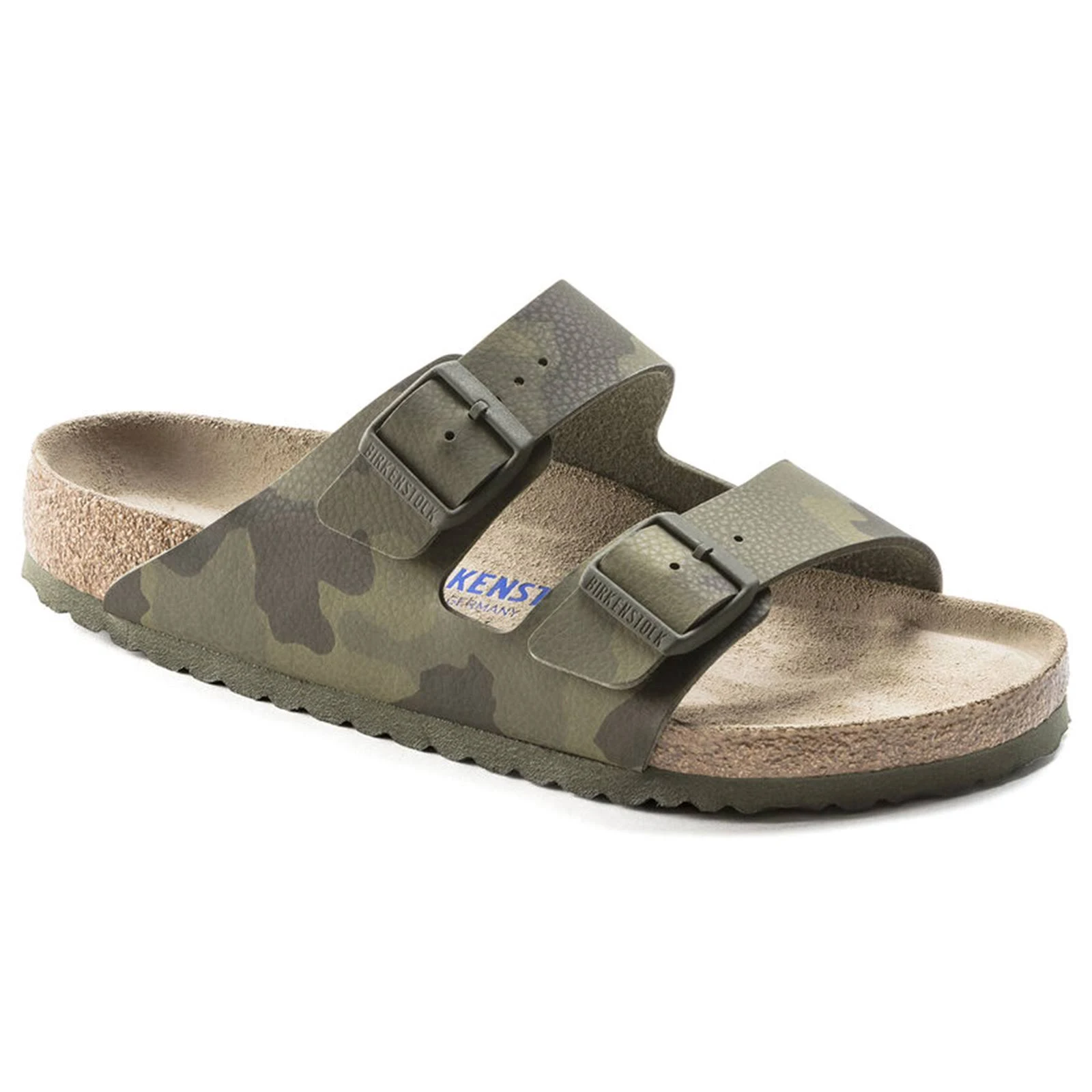 Birkenstock - Arizona Birko Flor Sandals - Man - Size 46 - Beige