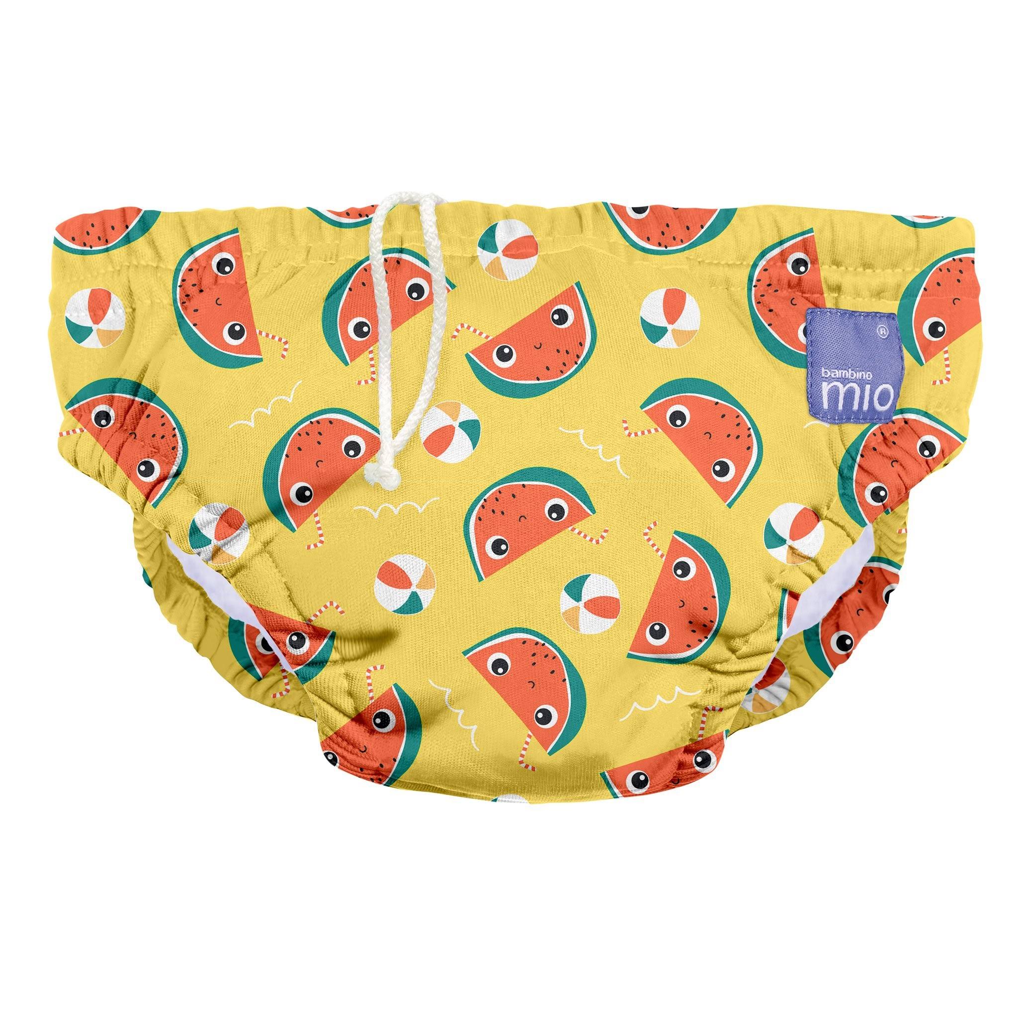 Bambino Mio Swim Diaper, Mellow Melon / Medium (6 - 12 Months)