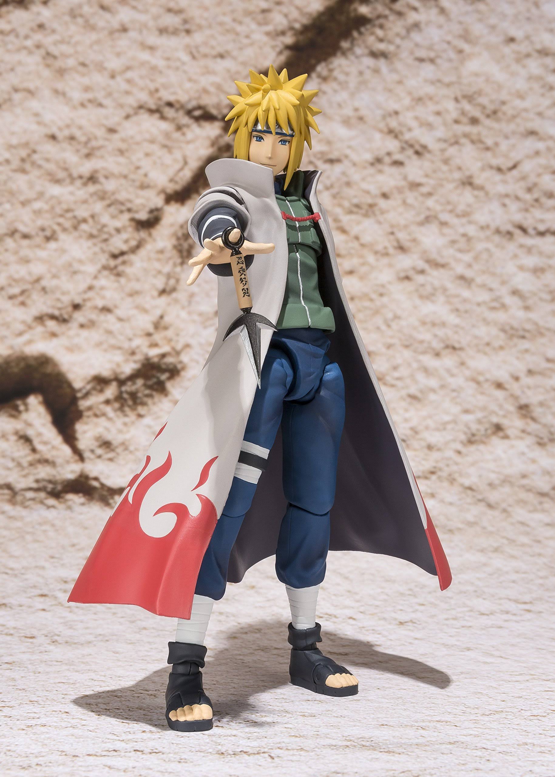 S.H.Figuarts Naruto- Naruto - Shippuden Minato Namikaze Height 14.5cm Figure