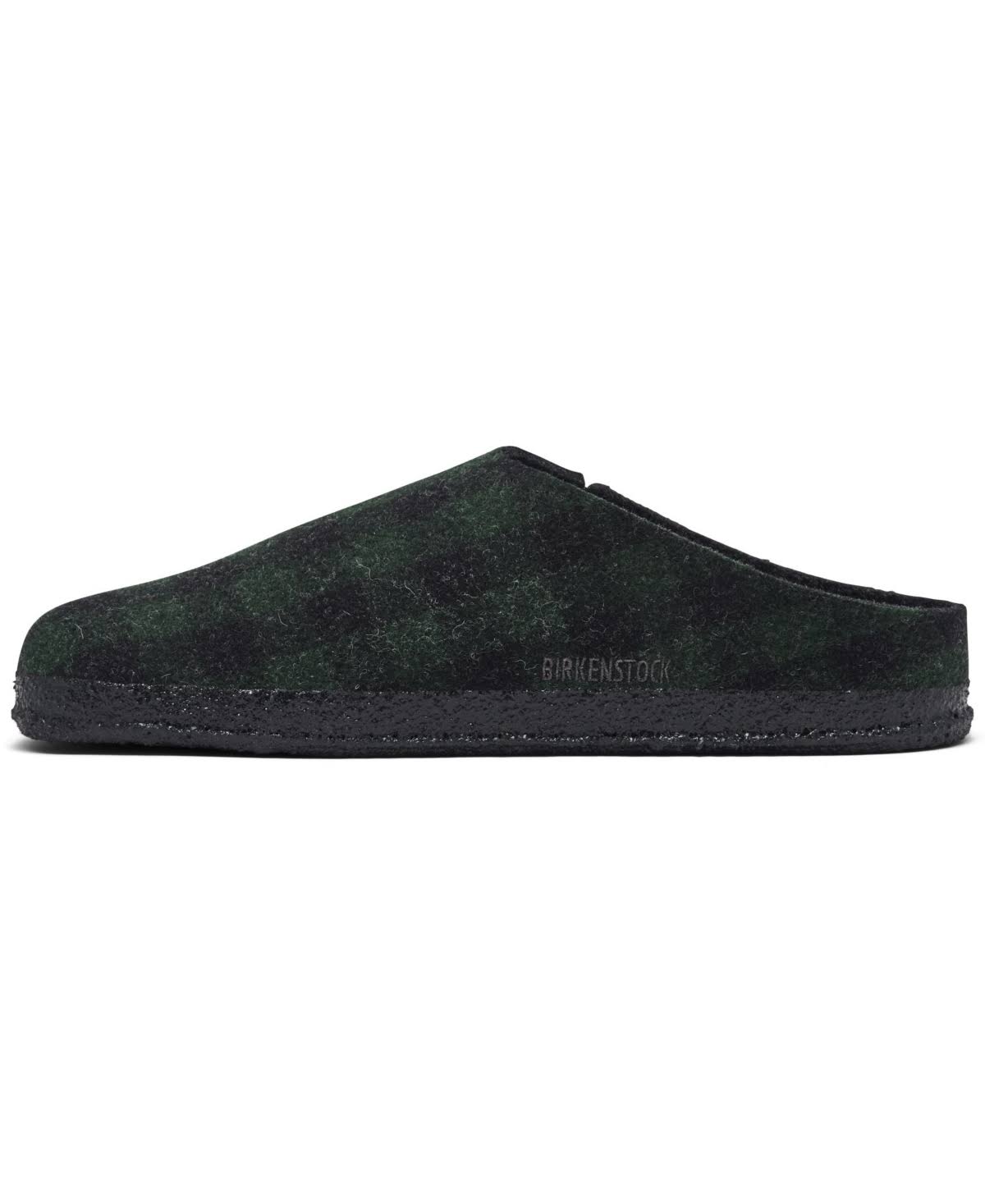 Birkenstock Men's Zermatt Shearling Slipper - 43 - Plaid Green / Black