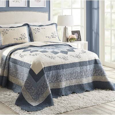 Oversized Dulaney Single Coverlet Size: King Coverlet