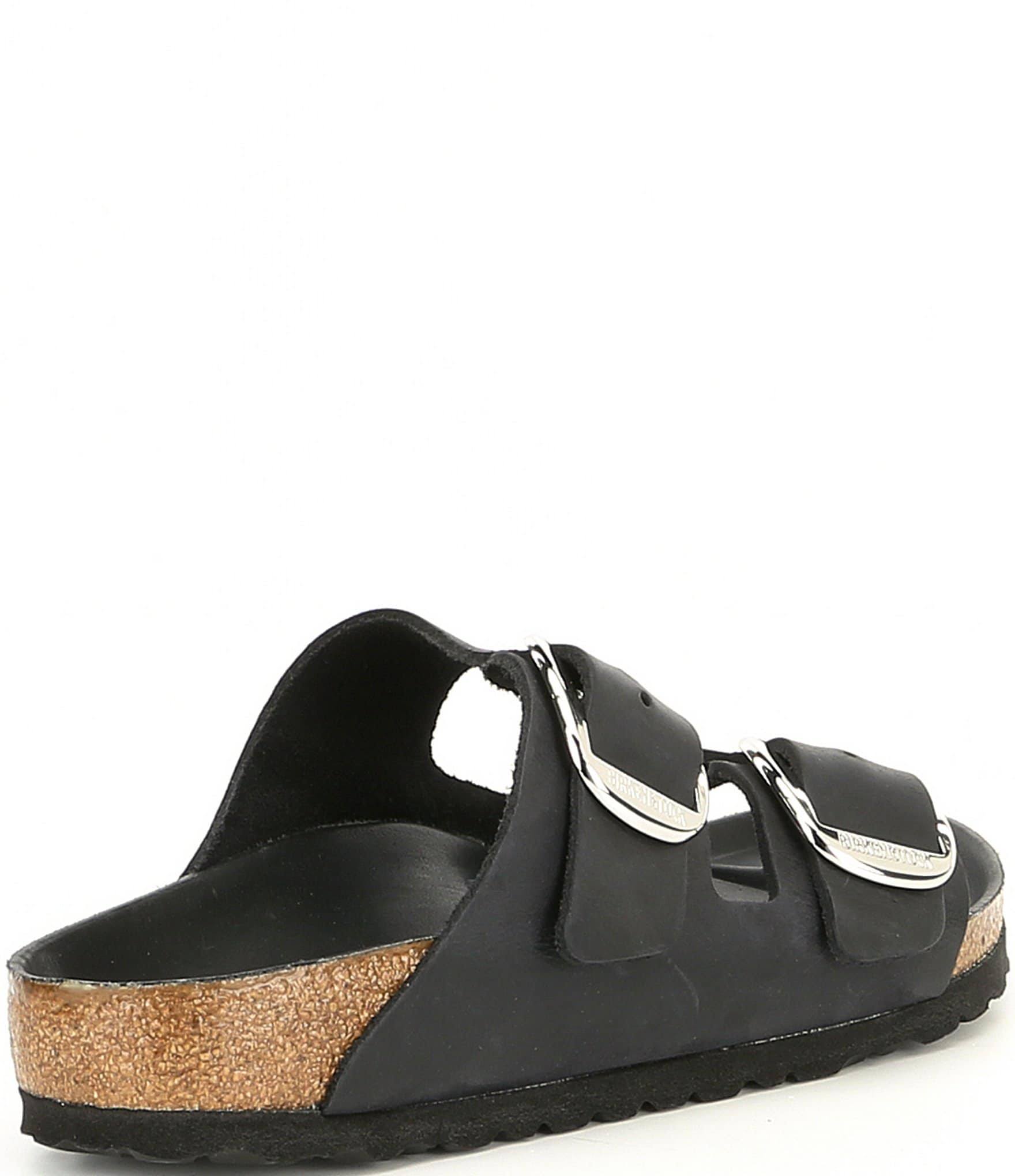 Birkenstock Women's Arizona Big Buckle Oiled Leather Black