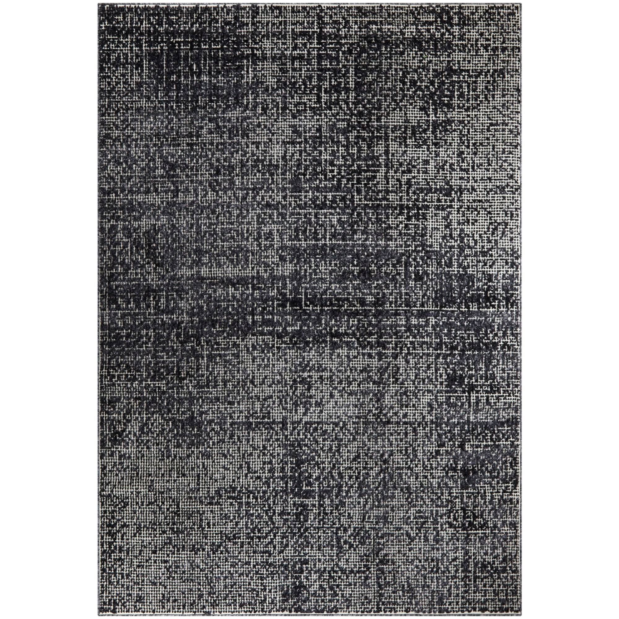 Riordan Flatweave Area Rug - 2&7x22 x 7& Runner - Charcoal