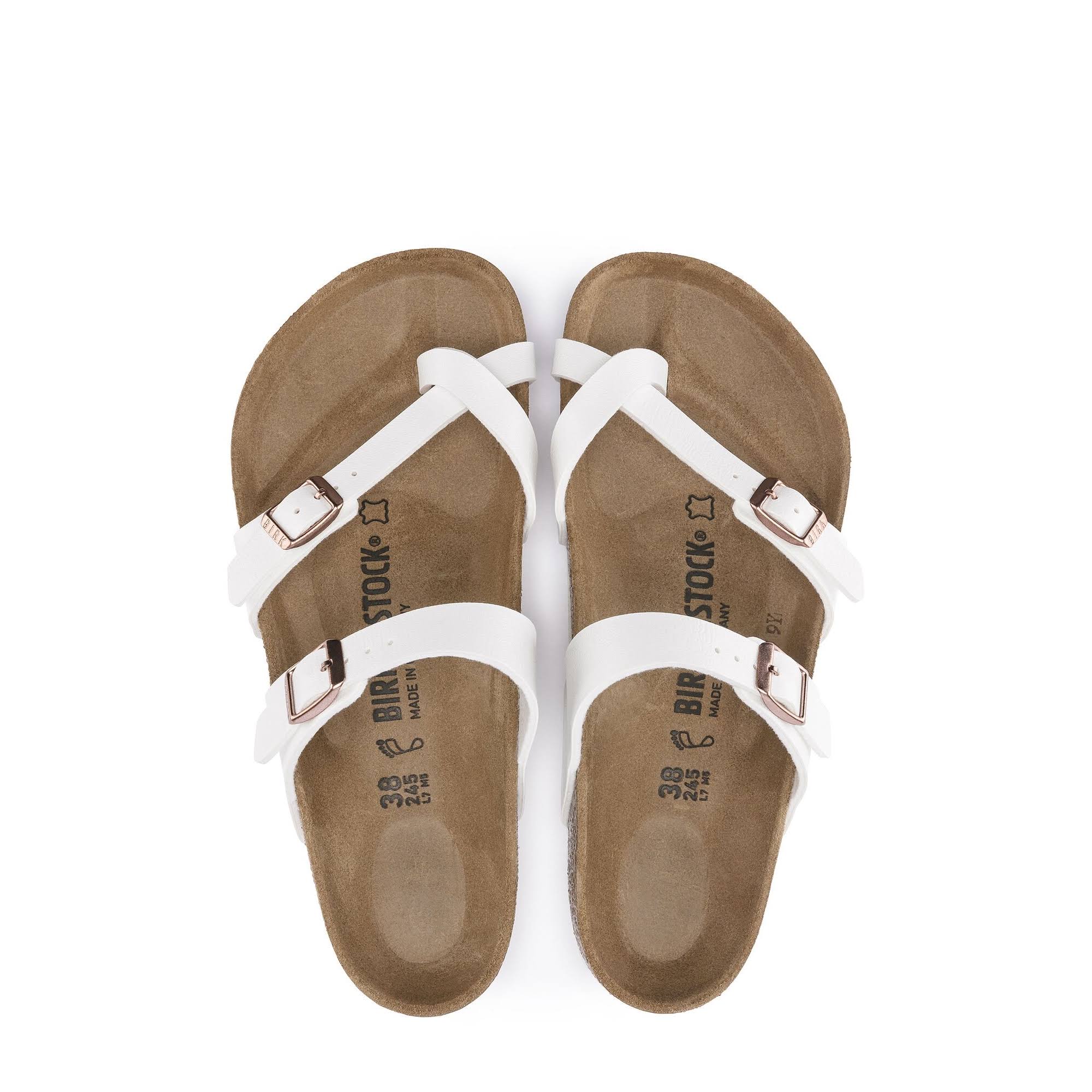 Birkenstock Women's Mayari Sandal - 42 - Electric Metallic Taupe