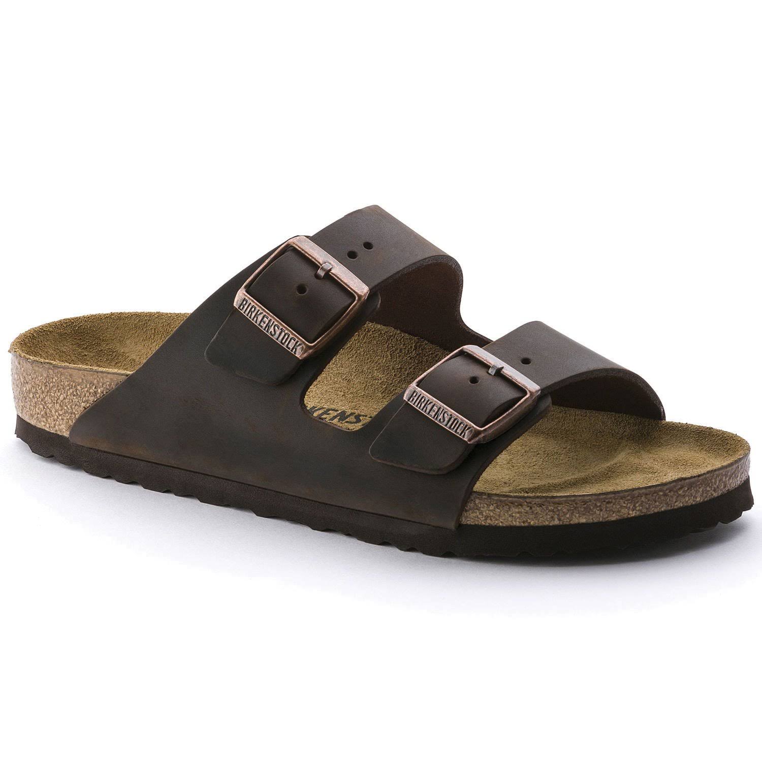 Birkenstock Arizona (37 Narrow Habana Oiled Leather)