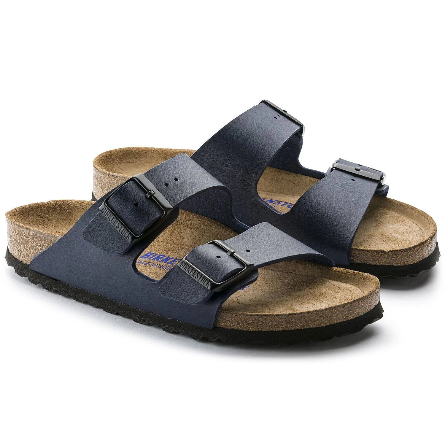 Birkenstock Arizona Soft Footbed Birko-Flor Blue 35 / Regular