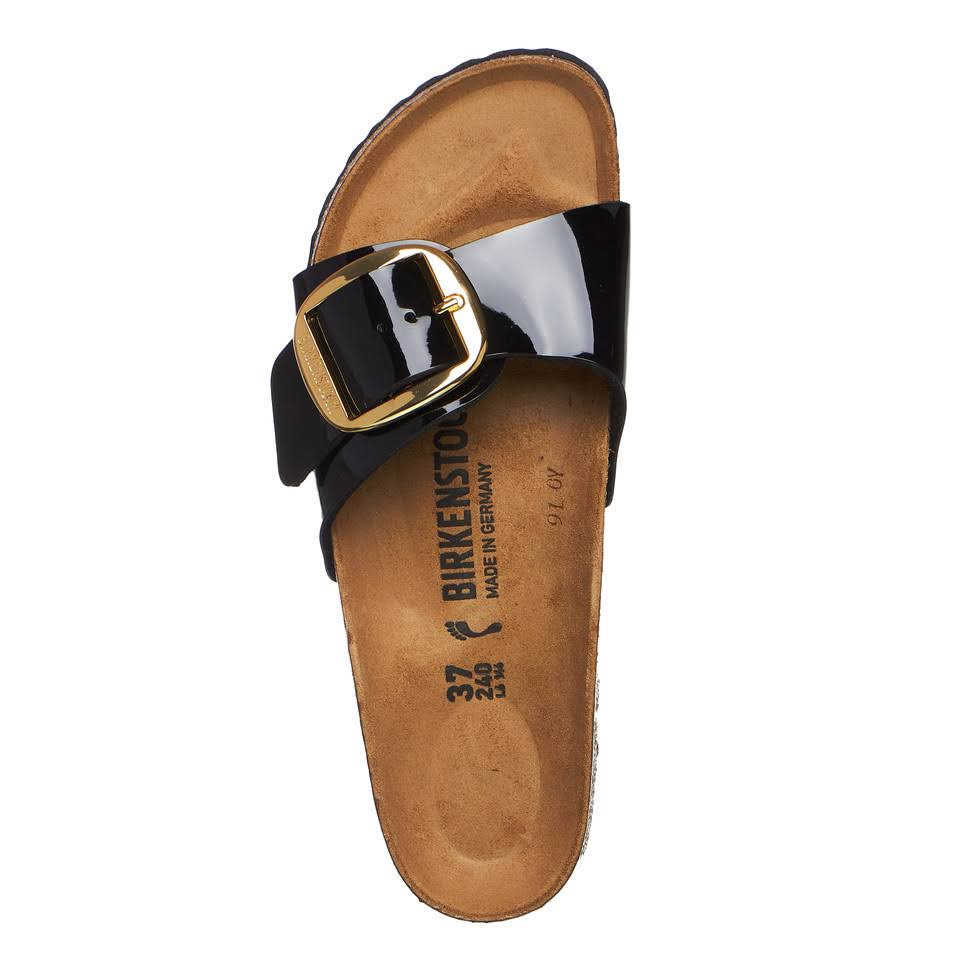 Birkenstock W Madrid Big Buckle - Patent Black - US 6 - Women