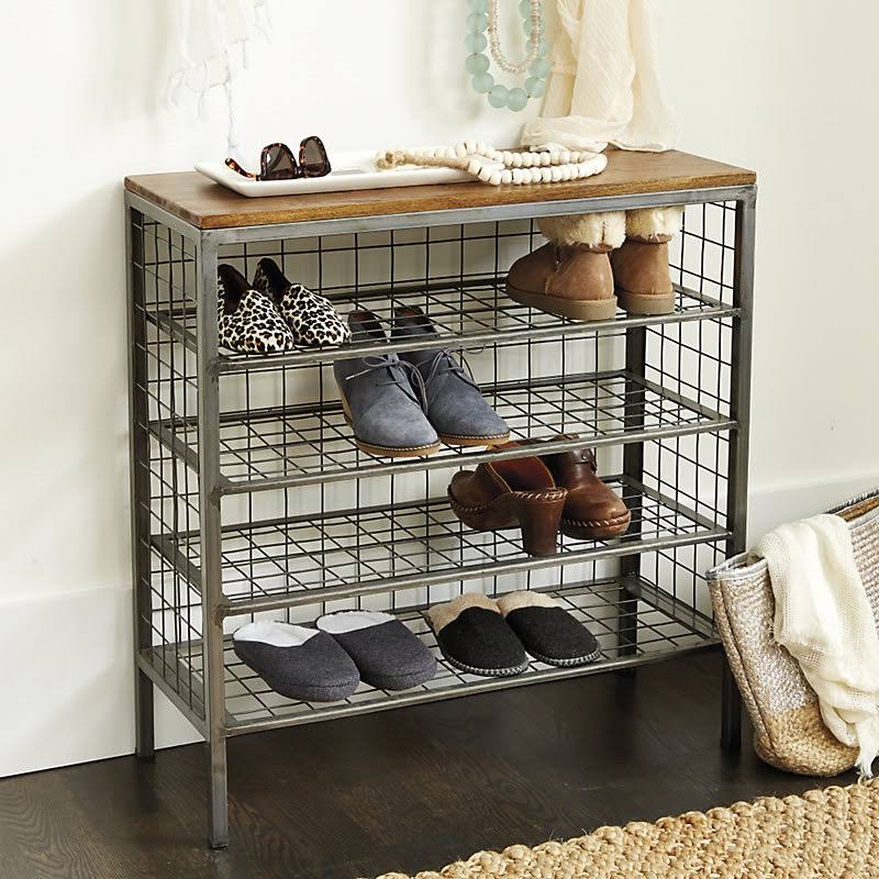 Cambridge 4-Shelf Shoe Tower - Ballard Designs