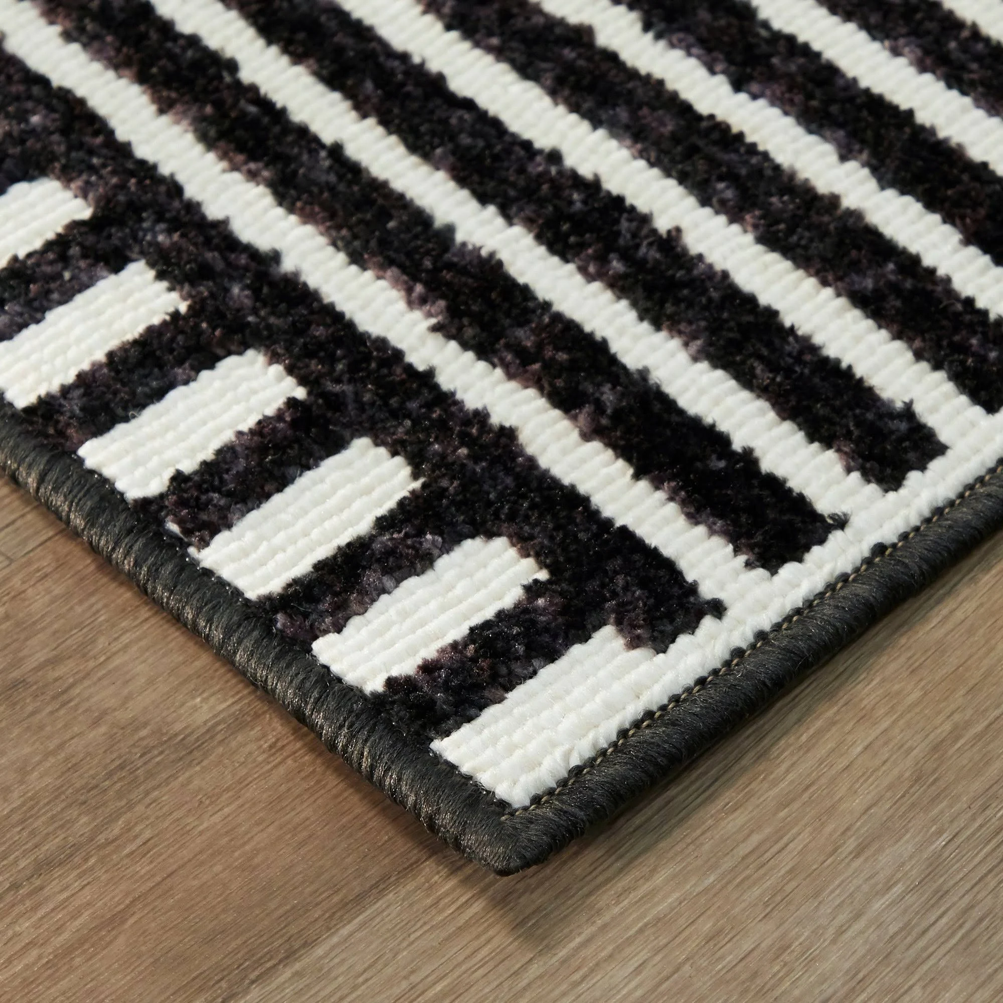 Sinclair Contemporary Area Rug - 7&10x22 x 10& - Tan