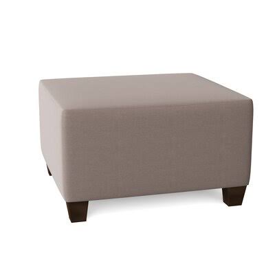 Birch Lane Lise 29x22 Rectangle Standard Ottoman Body Fabric: Fresh Dove